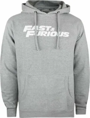 Produktbild von Fast & Furious - Kapuzenpullover für Herren TV120 (L) (Grau meliert)