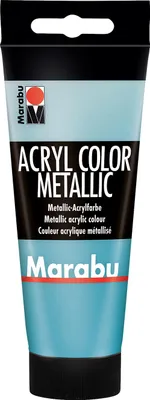 Produktbild von Marabu Acrylfarbe Acryl Color 100 ml metallic-petrol 792