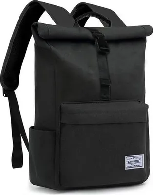 Produktbild von Mofut Rucksack, Cityrucksack Rucksack Damen Herren Tagesrucksack mit Laptopfach, Modern Rolltop Rucksack Daypack, Wasserdichter, für Schule, Fahrradfahren, Freizeit und Reise, Große Kapazität