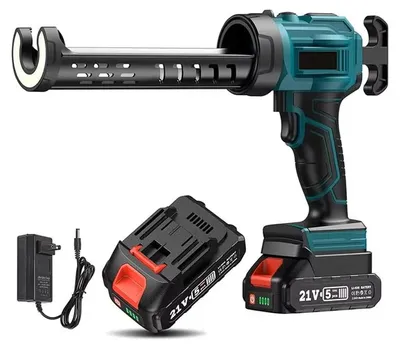 Produktbild von Elektrische Heißklebepistole - Akku-Klebespritze - 4 Geschwindigkeitsstufen - Für 18-V-Akkus - Handgeführt - Inklusive 1 Akku (A)