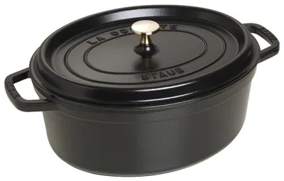 Produktbild von Staub 40509-509-0, 12 l, Schwarz, Eisenguss, Emaille, Frankreich, 41 cm