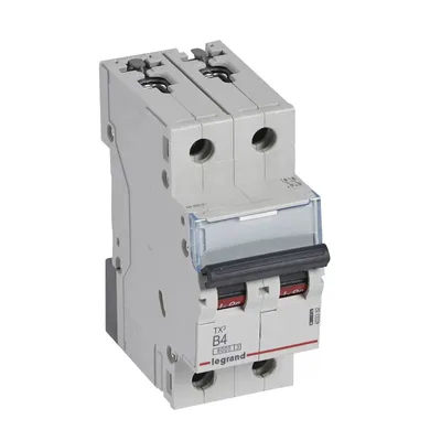 Zdjęcie produktu dla Legrand TX3, Miniaturowy wyłącznik, Typu B, IP20, 240 - 415 V