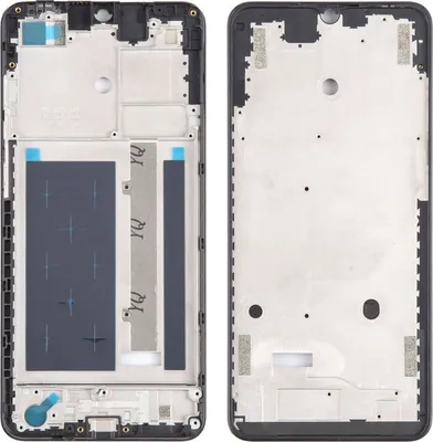 Produktbild von Mittelrahmen Frame Bezel für ZTE Blade A52 Ersatzteil Reparatur Ersatz Schwarz