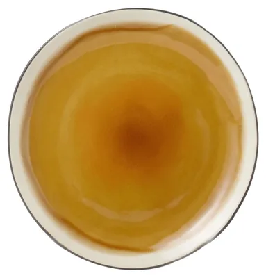 Productafbeelding van Keramische, ondiepe schaal Solar, diameter 27,5 cm – geel, Clay