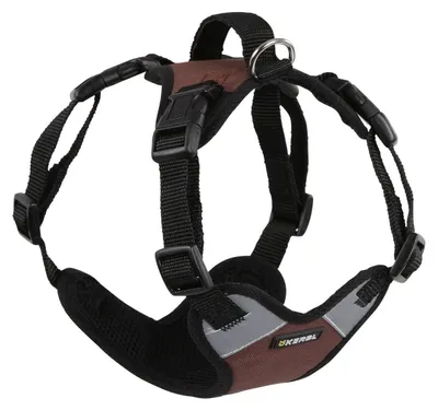Image de Harnais pour chien Pulsive, marron, 36-50 cm, 46-60cm