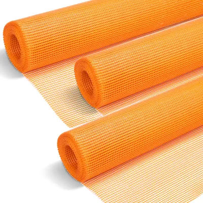 Produktbild von Bettizia 150m² Armierungsgewebe Putzgewebe (1m x 50m) Gewebe Putz Gittergewebe 160g/m² Glasfasergewebe 4mm x 4mm Glasfaser Fassade Orange