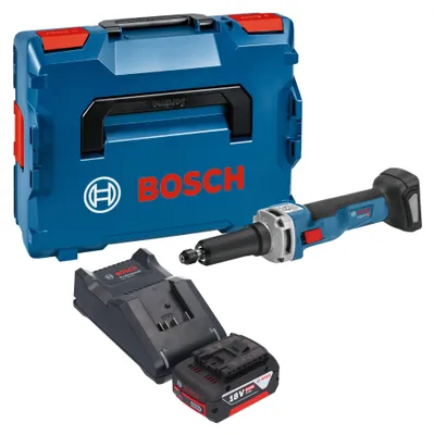Immagine prodotto di Bosch GGS 18V-23 LC Smerigliatrice diritta professionale a batteria 18 V senza spazzole + 1x batteria ricaricabile 5,0 Ah + caricabatterie + L-Boxx