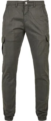 Image de Urban Classics - Pantalon de jogging cargo pour homme TN831 (L) (gris foncé)
