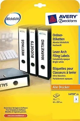 Produktbild von AVERY Zweckform Ordnerrücken-Etiketten