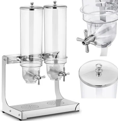 Obrázok produktu pre Expondo Royal Catering dávkovač cereálií – 2 x 3,5 l – 2 nádoby