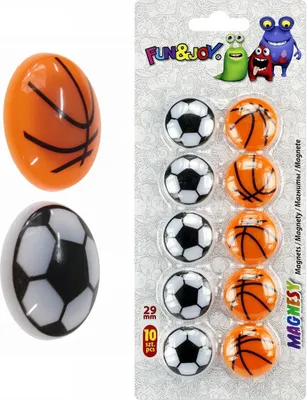 Produktbild von Tafelmagnete 29mm 10 Stück BALLS Titanum
