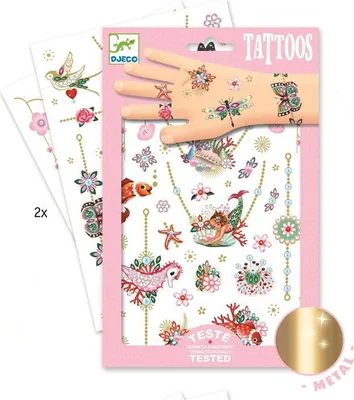 Image de Tatouages Bijoux, Djeco