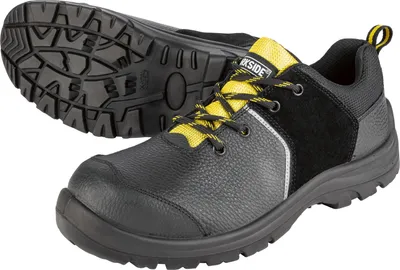 Produktbild von PARKSIDE® Herren Sicherheitsschuh S3 Leder (41, schwarz/gelb)