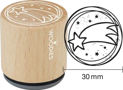 Produktbild von COLOP Motiv-Stempel Woodies "Weihnachtsstern"