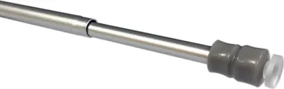 Produktbild von Klemmstange FLEX - ausdrehbare Gardinenstange - silber Länge 80 - 120 cm