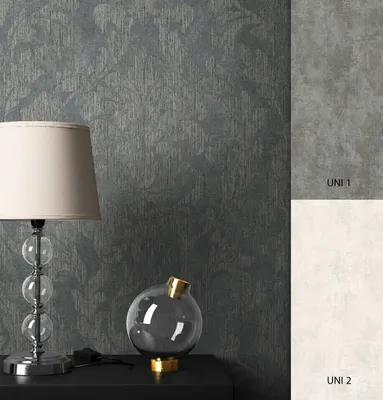 Produktbild von NEWROOM Tapete Edmon Muster Schwarz Vliestapete - Barock Ornament Germany