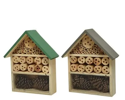 Produktbild von Insektenhotel Insektenhäuschen Tannenholz H.2 cm W.24,5 cm Stückpreis