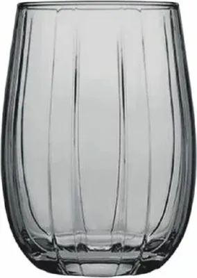Zdjęcie produktu dla Pasabahce LINKA 420302 Zestaw 6 szarych szklanek do wody Krótka szklanka z pochodnią Szklanka do wody 240 ml