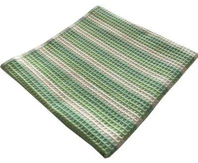 Imagen del producto de Toalla de algodón verde, 50x100 cm