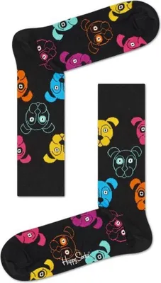 Produktbild von Happy Socks Dog Sock, uni sokken