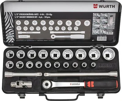 Produktbild von Würth STESHSL-SORT-1/2ZO-AUS6KT-23TLG 096513 230