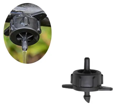 Image de Goutteurs à compensation de pression, conception autonettoyante, débits réglables, 4 L, 100 pièces