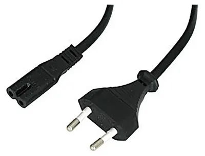 Image de Lindy 30421 power cable Black 2 m CEE7/16 C7 coupler