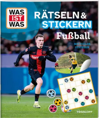 Obrázek produktu pro WAS IST WAS Rätseln und Stickern: Fußball