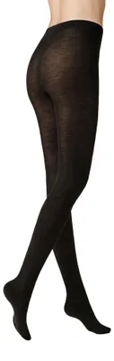 Produktbild von KUNERT Damen Strumpfhosen Soft Wool Baumwolle wärmend black 42/44