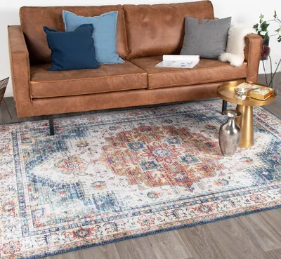 Produktbild von Volero - Teppich Vintage - Azara Hellblau - 200x290 cm - Wohnzimmer, Esszimmer, Schlafzimmer - Klassik, Orientalisch
