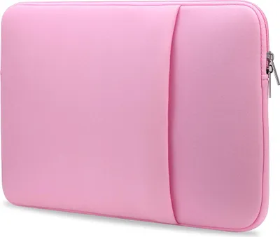 Obrázek produktu pro B2015 Pouzdro na notebook, měkké pouzdro na zip, 13 palců, náhradní pouzdro pro MacBook Air Pro Ultrabook, růžové