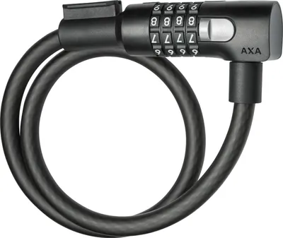 Produktbild von AXA Kabelschloss Resolute 60/12 Code, Länge 65 cm, Ø 12 mm, schwarz