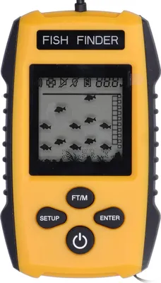 Produktbild von Fischfinder, LCD-LED, visueller Echolot, Alarm, Angelwandler für Outdoor-Aktivitäten