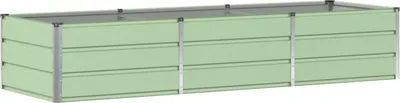 Produktbild von Pflanzkübel Grün 240 x 80 x 45 cm Stahl