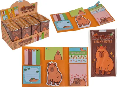 Produktbild von Kapibara Haftnotizen - Ein Geschenk für Schüler und Studenten