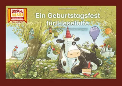 Obrázek produktu pro Ein Geburtstagsfest für Lieselotte / Kamishibai Bildkarten
