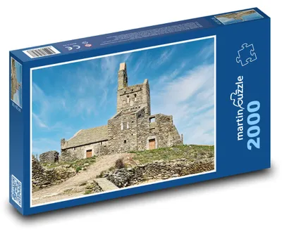 Produktbild von martinpuzzle - Puzzle 2000 Teile - Mittelalterliche Kirche