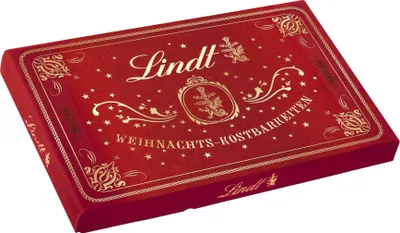 Produktbild von Lindt Weihnachts-Kostbarkeiten Samt-Pralinés 200g