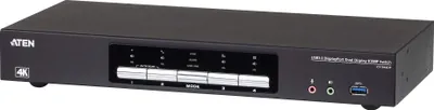 Zdjęcie produktu dla ATEN CS1944DPA-AT-G, 7680 x 4320 px, 8K Ultra HD, 3,18 W, Czarny