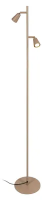 Imagen del producto de Lucide TIANA - Lámpara de pie - 2xGU10 - Color taupe