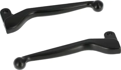 Obrázek produktu pro Sada: hliníková rucní páka, plná, brzdová a spojková páka - matná cerná - pro Simson S50, S51, S53, SR50, KR51/2 Schwalbe