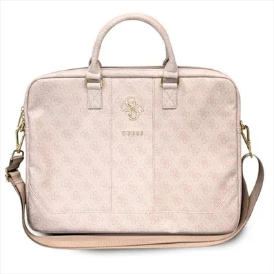Produktbild von Guess Torba Universelle Notebook 16" Tragetasche 4G Big Logo Pink