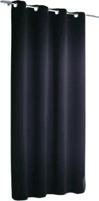 Produktbild von Deko Ösenschal Bl.out Mia schwarz 245x140