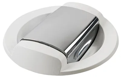 Image de Douche Saturn avec mitigeur horizontal blanc - Osculati 15.470.01