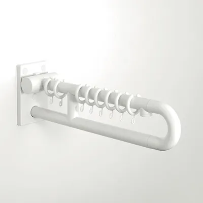 Produktbild von pba 01 Duschspritzschutz 600mm aus Nylon