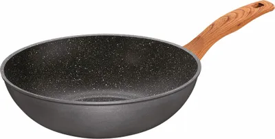 Produktbild von STONELINE® Back to Nature Wok 30 cm | Holzoptik