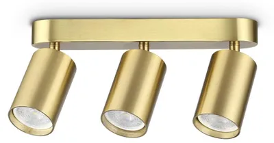 Produktbild von Ideal Lux Deckenleuchte 3x GU10 Messing IP20 DYNAMITE 371269