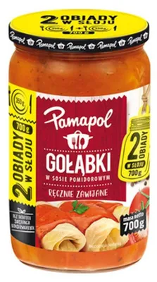 Obrázek produktu pro Hlávkové zelí v rajčatové omáčce 700 g
