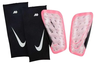 Produktbild von Nike - Fußball-Schienbeinschutz "Mercurial Lite", SuperLock PP4278 (L) (Schwarz/Pink)