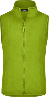 Produktbild von Leichte Weste aus Microfleece lime-green, Gr. M